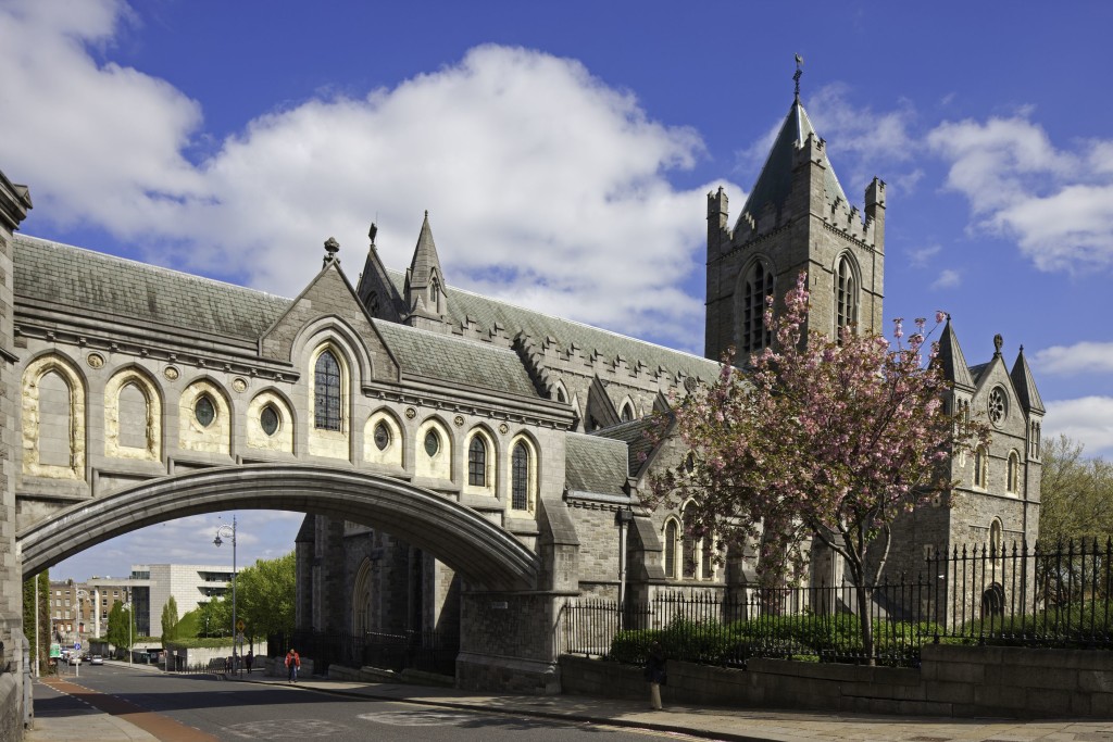 The Medieval architecture of Christ Church Cathedral's exterior