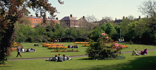 Merrion Square Buildings and Lawns