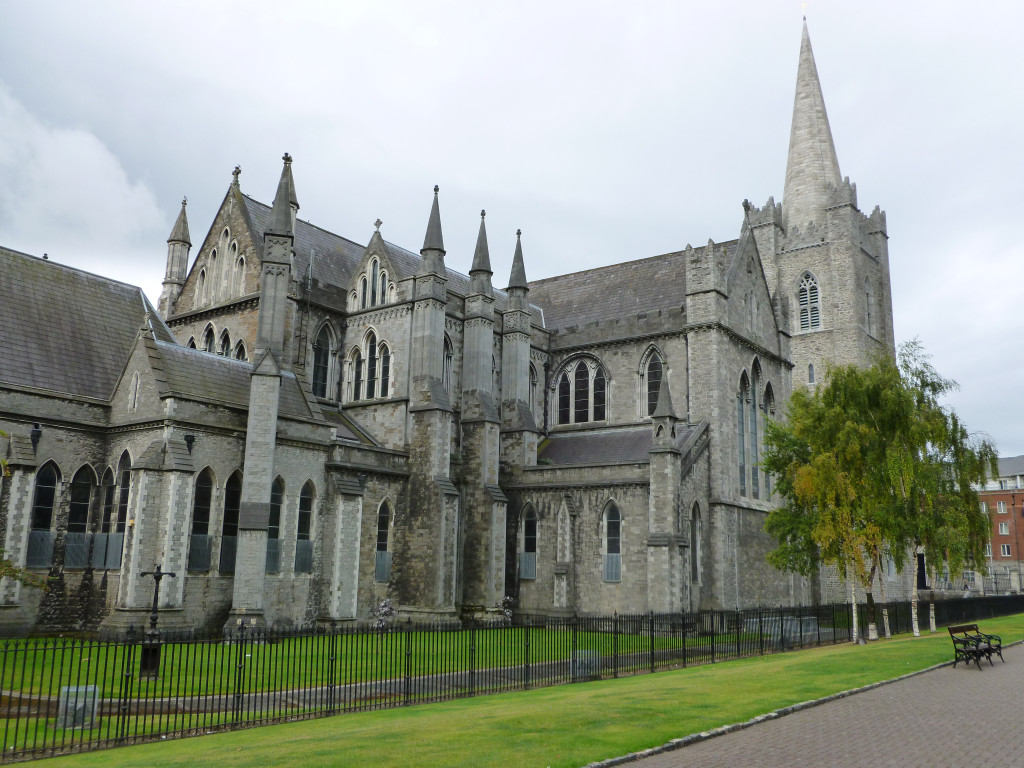 Saint Patrick's Cathedral in Dublin (exterior)