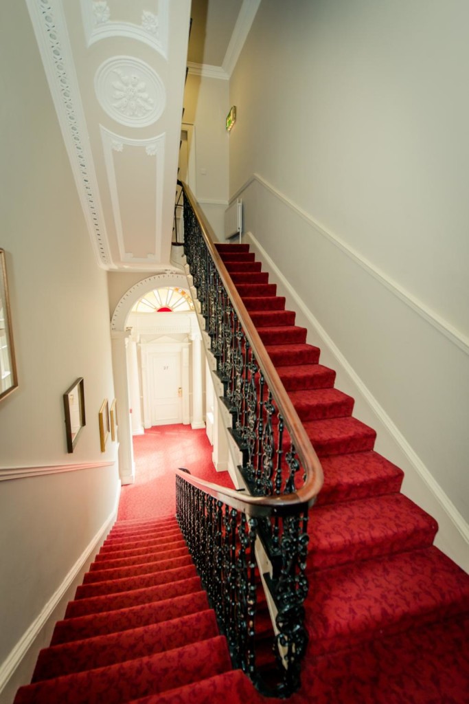 The gorgeous Georgian staircases of Albany House, Dublin