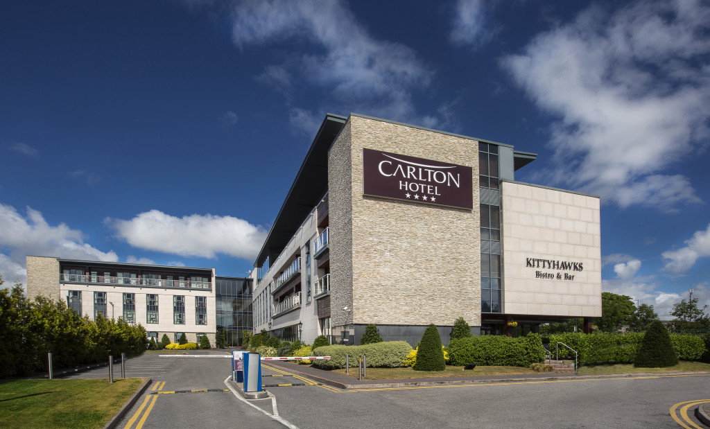The colossal exterior of Carlton Hotel Dublin Airport