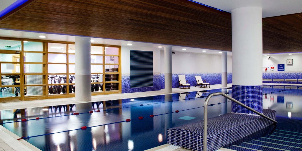 The Clayton Hotel Cardiff Lane's fully-equipped gym and pool