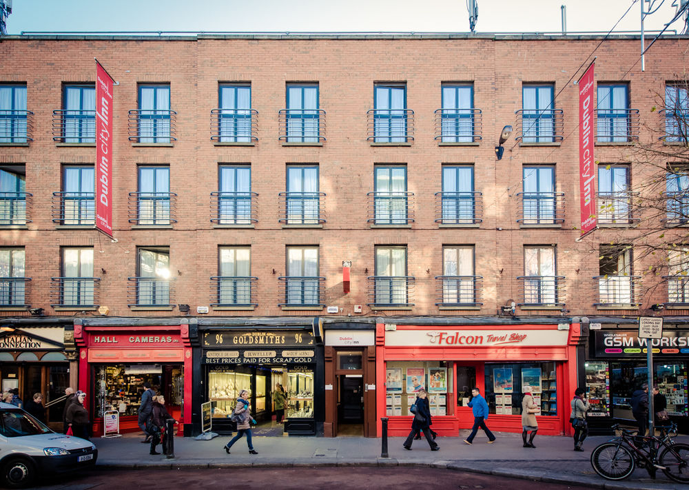 Dublin city centre is home to Dublin Central Inn's exterior