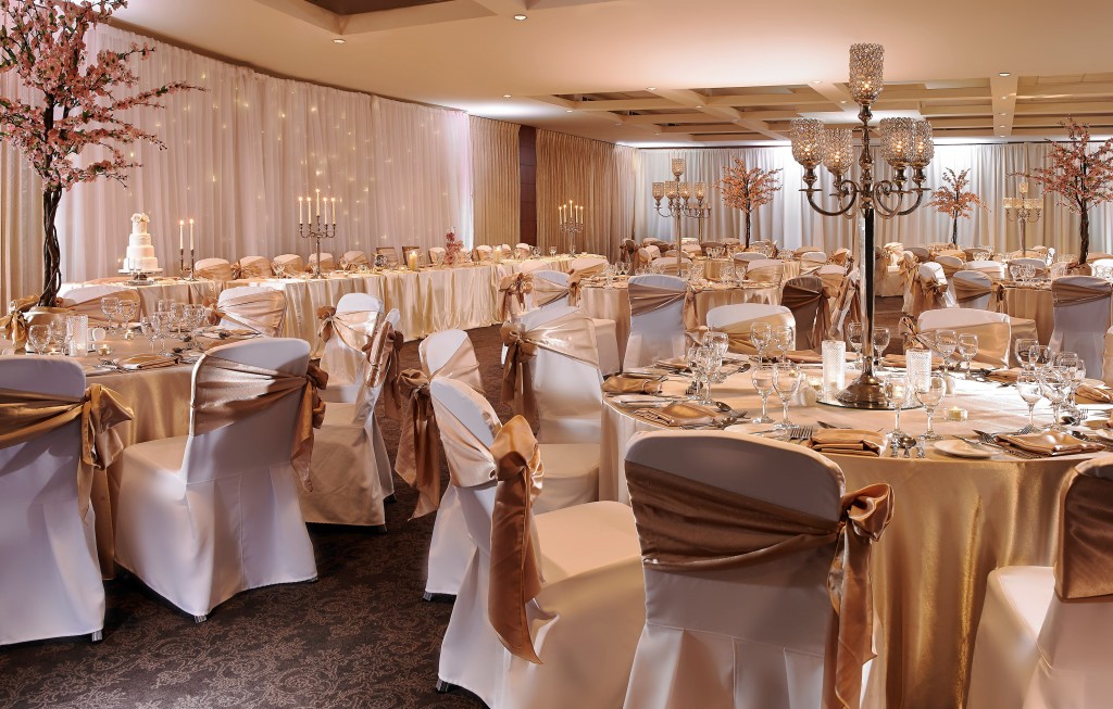 The Castleknock Hotel's Phoenix Suite, popular for wedding reception meals