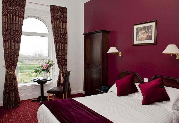 A spacious double room in The Haddington Hotel, Dublin