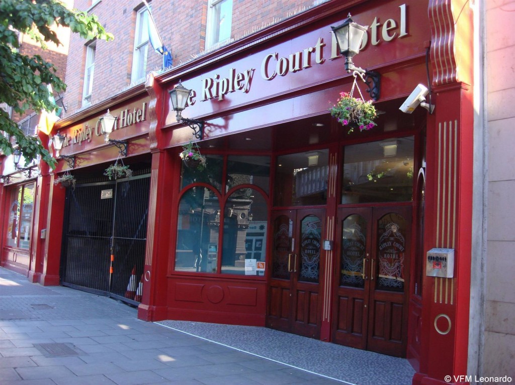 Entrance to The Ripley Court Hotel