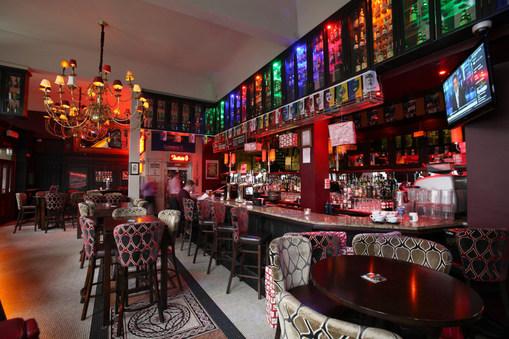 The stunning, colourful interior of Parnell Heritage Bar and Grill